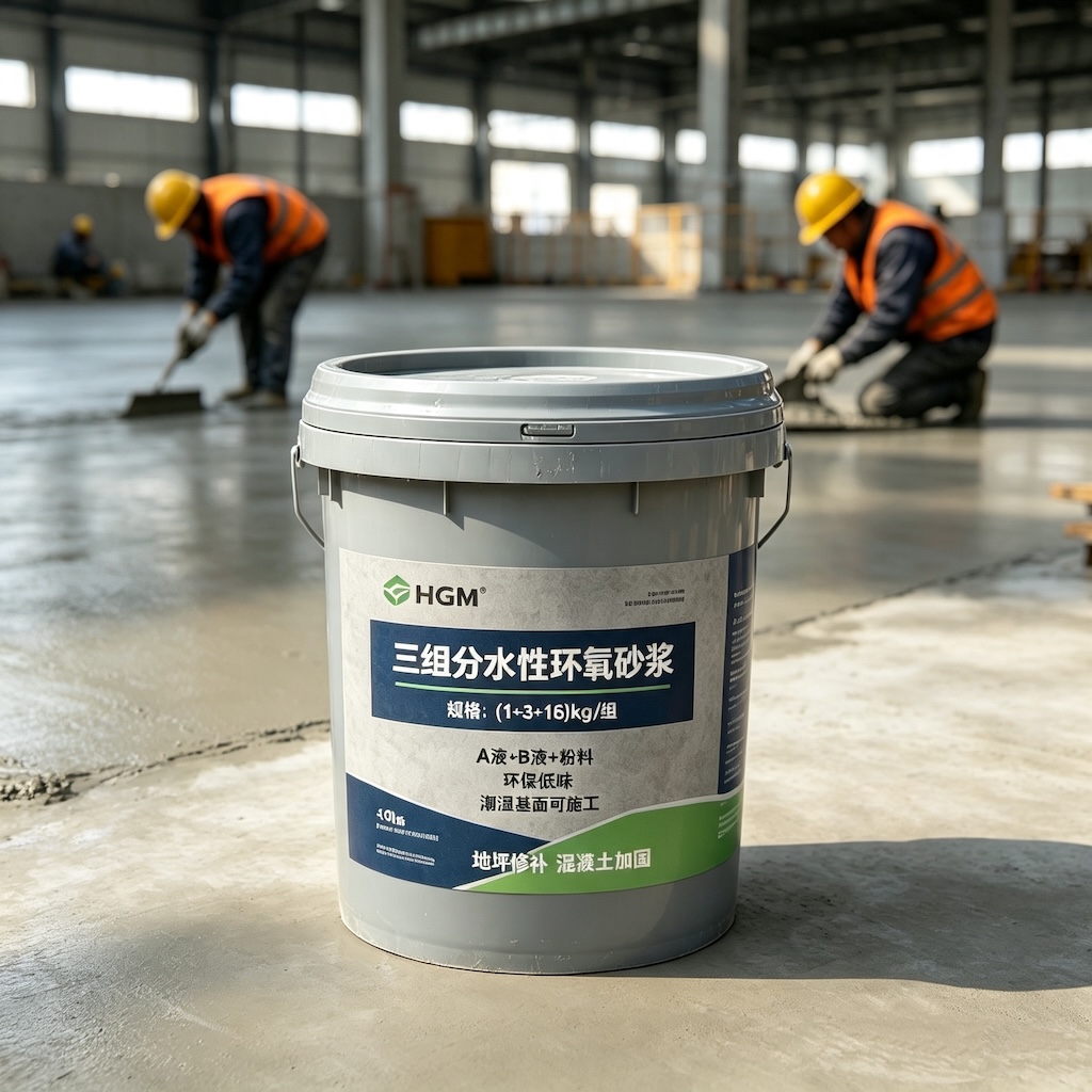 万源三组份水性环氧砂浆